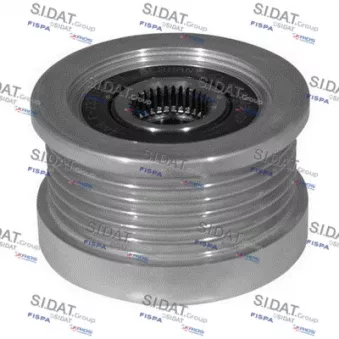 Poulie roue libre, alternateur SIDAT OEM 3730027503