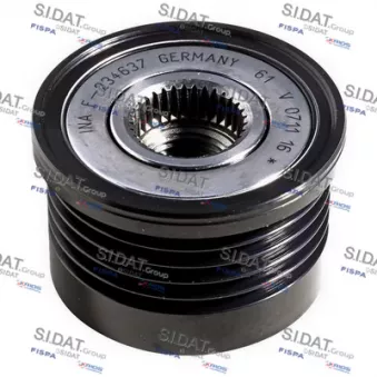SIDAT 455052 - Poulie roue libre, alternateur