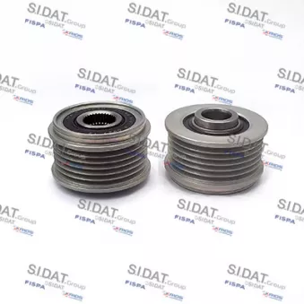 SIDAT 455208 - Poulie roue libre, alternateur