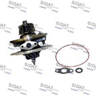 SIDAT 47.002 - Groupe carter, turbocompresseur