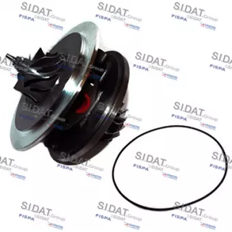 Groupe carter, turbocompresseur SIDAT OEM 2996282