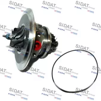SIDAT 47.065 - Groupe carter, turbocompresseur