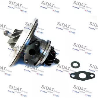 SIDAT 47.086 - Groupe carter, turbocompresseur