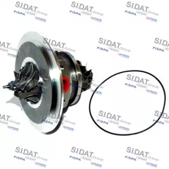 SIDAT 47.124 - Groupe carter, turbocompresseur