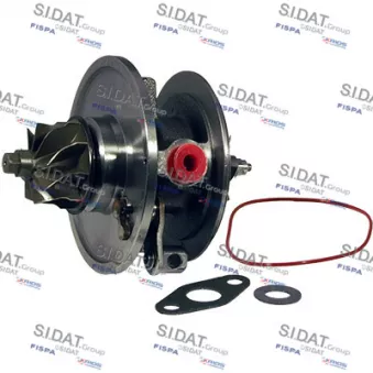 SIDAT 47.125 - Groupe carter, turbocompresseur