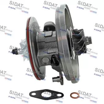 Groupe carter, turbocompresseur SIDAT OEM 04L253019AX