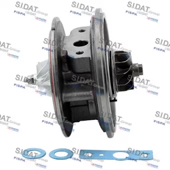 SIDAT 47.1540 - Groupe carter, turbocompresseur