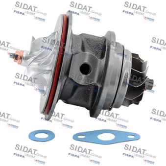 SIDAT 47.1542 - Groupe carter, turbocompresseur