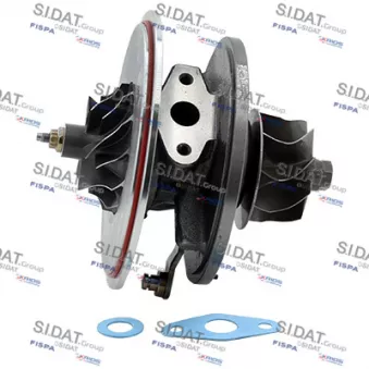 SIDAT 47.1560 - Groupe carter, turbocompresseur