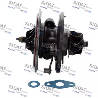 SIDAT 47.161 - Groupe carter, turbocompresseur