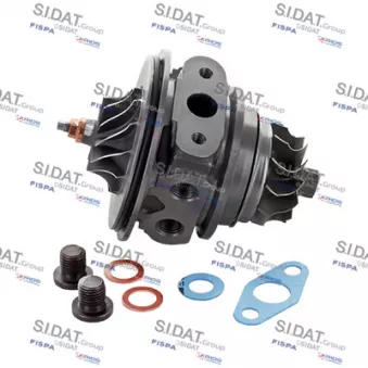 SIDAT 47.1660 - Groupe carter, turbocompresseur