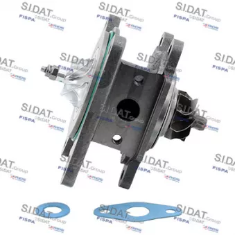 SIDAT 47.1671 - Groupe carter, turbocompresseur