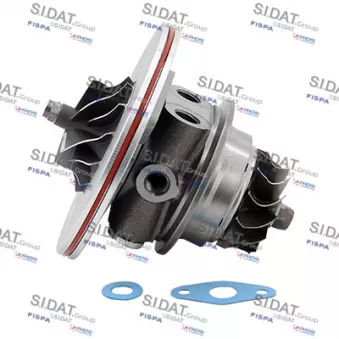 SIDAT 47.1740 - Groupe carter, turbocompresseur
