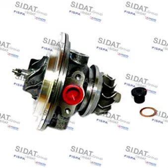 SIDAT 47.187 - Groupe carter, turbocompresseur