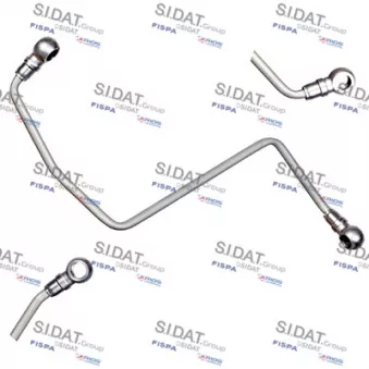 SIDAT 47.2062 - Conduite d'huile, compresseur