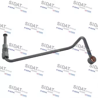 SIDAT 47.2079 - Conduite d'huile, compresseur