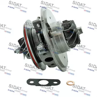 SIDAT 47.218 - Groupe carter, turbocompresseur