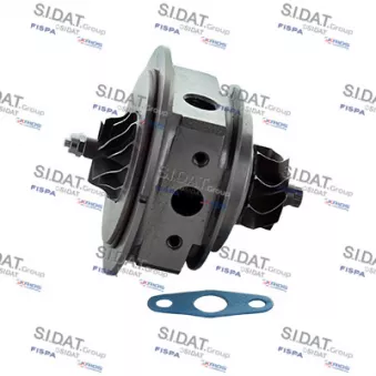 SIDAT 47.222 - Groupe carter, turbocompresseur