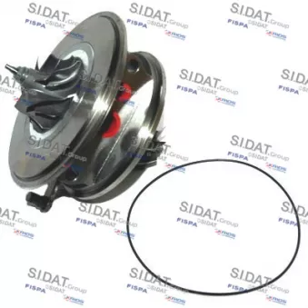 SIDAT 47.248 - Groupe carter, turbocompresseur