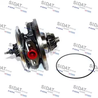 SIDAT 47.257 - Groupe carter, turbocompresseur