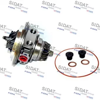 SIDAT 47.272 - Groupe carter, turbocompresseur