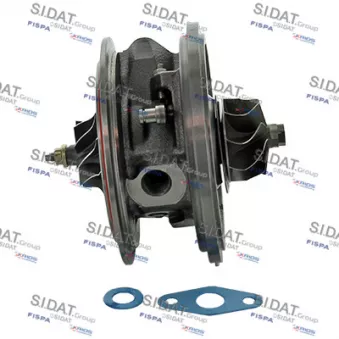 SIDAT 47.498 - Groupe carter, turbocompresseur