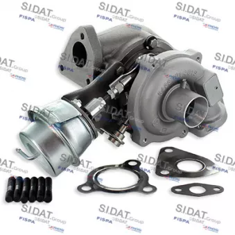 Turbocompresseur, suralimentation SIDAT OEM 71724104