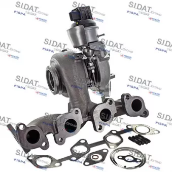 Turbocompresseur, suralimentation SIDAT OEM 03L253019T