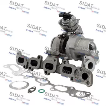 Turbocompresseur, suralimentation SIDAT OEM 04L253020H