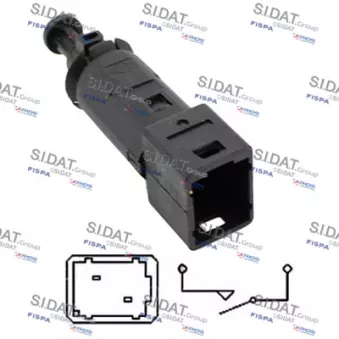 Interrupteur des feux de freins SIDAT OEM 04408512
