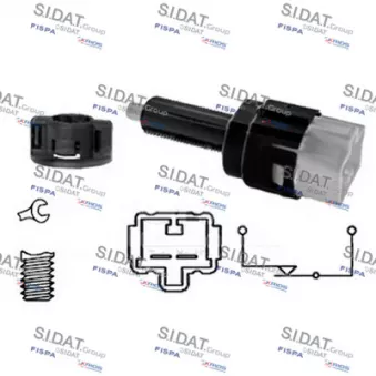 Interrupteur des feux de freins SIDAT OEM 35350S5AJ04