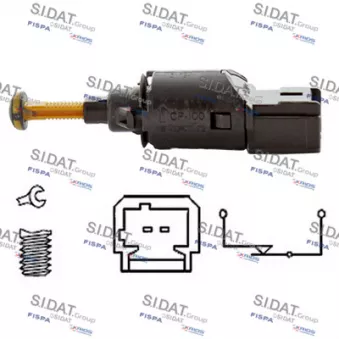 Interrupteur des feux de freins SIDAT OEM 453444