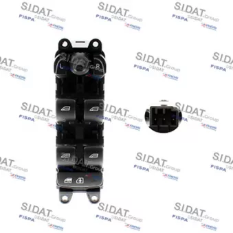 SIDAT 5.145005A2 - Interrupteur, lève-vitre avant gauche