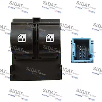 Interrupteur, lève-vitre SIDAT OEM 735518654