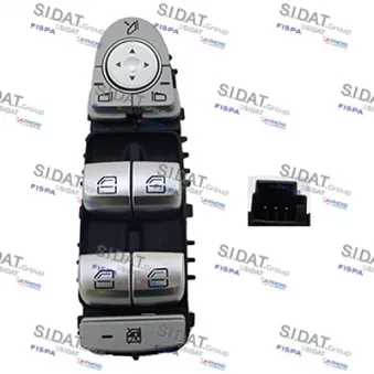 SIDAT 5.145087A2 - Interrupteur, lève-vitre avant gauche