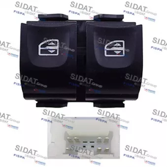 Interrupteur, lève-vitre avant gauche SIDAT OEM A4158202010