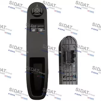 SIDAT 5.145242 - Interrupteur, lève-vitre avant gauche