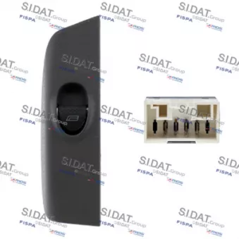 SIDAT 5.145619 - Interrupteur, lève-vitre avant droit