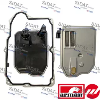 Kit de filtre hydraulique, boîte automatique SIDAT 57034AS pour MERCEDES-BENZ CLASSE A A 45 AMG 4-matic - 360cv