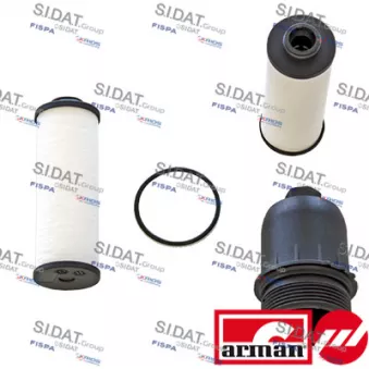 Kit de filtre hydraulique, boîte automatique SIDAT 57092AS
