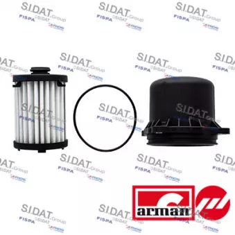Kit de filtre hydraulique, boîte automatique SIDAT 57113AS pour AUDI A6 2.0 40 TDI Mild Hybrid - 204cv