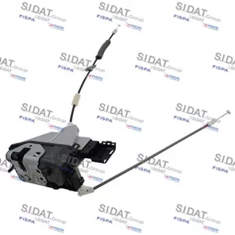 SIDAT 610092 - Serrure de porte arrière gauche