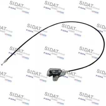 Serrure de porte arrière gauche SIDAT OEM 1362415080