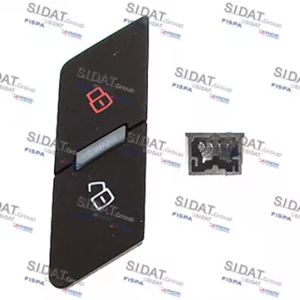 SIDAT 640610A2 - Interrupteur, verrouilage des portières avant gauche