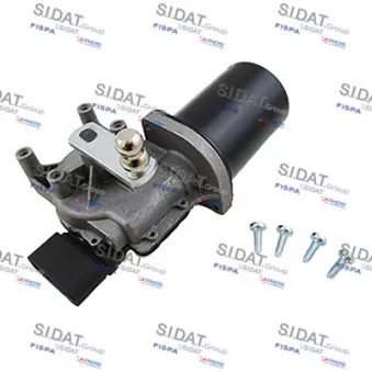 Moteur d'essuie-glace SIDAT 69191A2 pour FIAT DUCATO 140 Natural Power 3.0 - 136cv