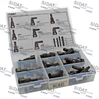 SIDAT 73081 - Assortiment, éléments de fixation