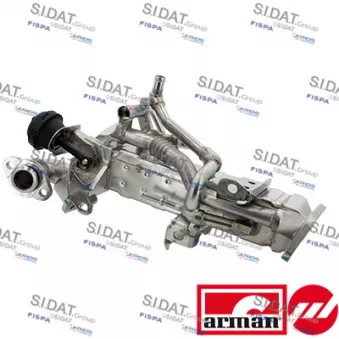 SIDAT 83.1027AS - Radiateur, réaspiration des gaz d'échappement