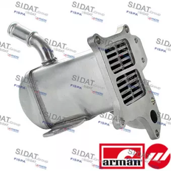 Radiateur, réaspiration des gaz d'échappement SIDAT 83.1423AS pour RENAULT MEGANE 1.9 DCI - 131cv