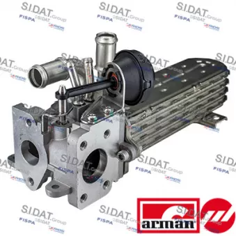 SIDAT 83.1553AS - Radiateur, réaspiration des gaz d'échappement