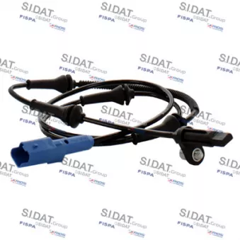 Capteur, vitesse de roue SIDAT OEM 9670055080